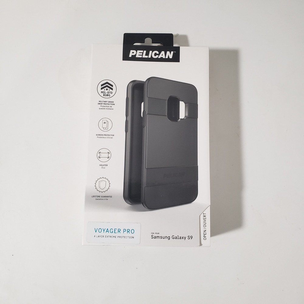 Pelican Voyager Pro Phone Case‎ Samsung Galaxy S9 Black Rugged Holster